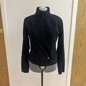 lululemon athletica Black Zip-Up Sweater